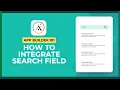 Adalo Search Field Option Tutorial - FREE App Builder