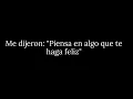 Banda ms/PENSÉ EN TI/LETRA