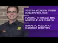 Funeral arrangements for fallen deputy