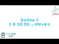 Series - 2 6 12 20 30 n terms using JAVA Programming ICSE