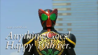 Download Anything Goes! Happy 10th ver. 50th Anniversary COVER Ver.【Sub Español】// Kamen Rider OOO Opening MP3