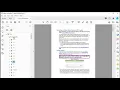 Changing tags in a PDF using the tag panel and reading order panel