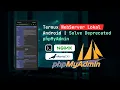 Tutorial Creating a Web Server in Termux Android with Nginx 2025 Solve Deprecated Code
