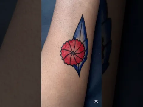 Leaf tattoo design 🥰 #shorts #tattoo #trending