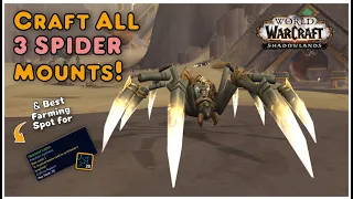 Spider Mounts Tarachnid Lattice Protoform Synthesis Guide - WoW Shadowlands 9 2 5