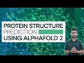 Protein Structure prediction using AlphaFold2