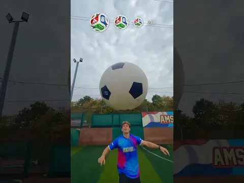 How Small Until I Can’t Control? ⚽️🤏