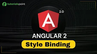 Angular 2 Style Binding Angular 2 Training Tutorialspoint