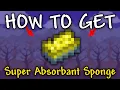 How to Get Super Absorbant Sponge in Terraria Absorbant Sponge Terraria