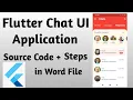 Flutter Chat UI Tutorial Flutter Tutorial IT Project Shreya a Stuff