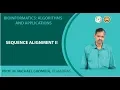 Sequence alignment II
