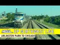 Metra Union Pacific Northwest Line Reverse-Rush Cab View