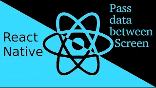 React-Native tutorial stack navigation pass data between screen