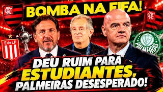 BOMBA NA FIFA! MUDOU TUDO! FLAMENGO PODE JOGAR FINAL DA LIBERTADORES! PALMEIRAS DESESPERADO!