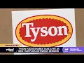 Tyson Foods stock dips as meat inventories outweigh demand