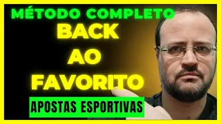 [COPIA E COLA] Método de BACK AO FAVORITO Pra 82% De Acerto Nas Apostas Esportivas