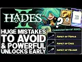 Hades 2 - 17 HUGE Mistakes to Avoid All OP Unlocks You Need Early