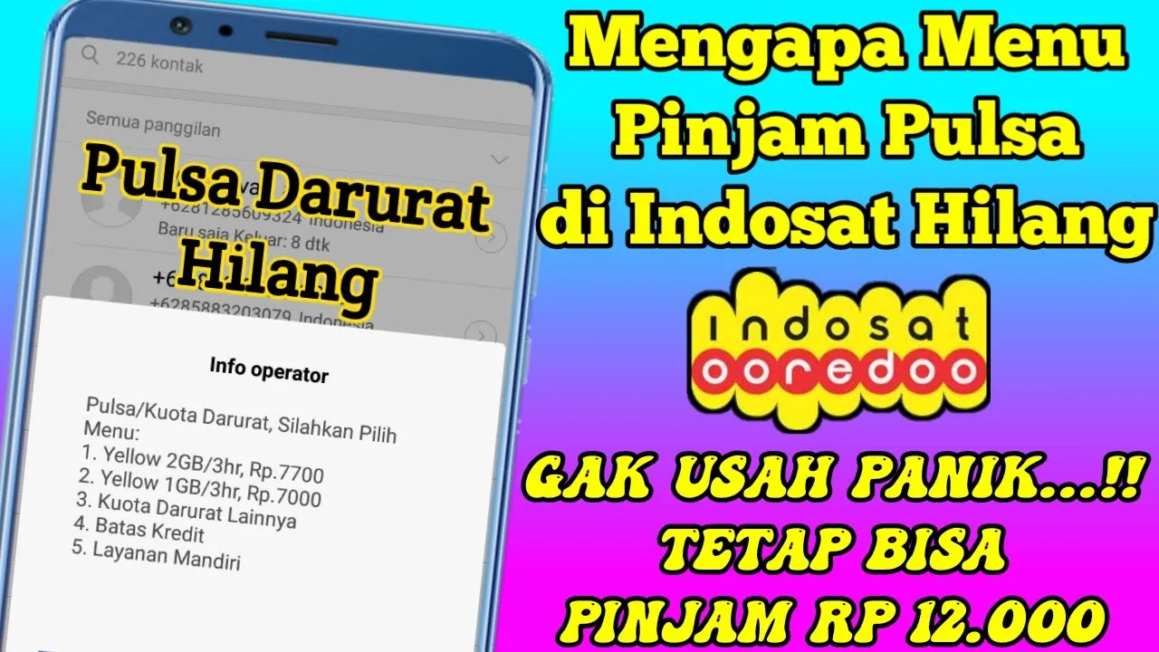 Cara Pinjam Pulsa di Telkomsel Langsung Cair | Ngutang Pulsa Terbaru