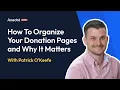 Anedot Learn How to Organize Your Donation Pages For Fundraising and Why It Matters