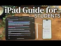 How Turn Your iPad into the Ultimate Student Productivity System