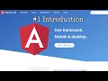Angular 9 Tutorial - 1