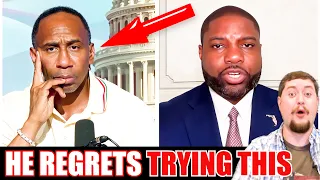 Byron Donalds SHUTS DOWN Stephen A Smith s both sides BS live on his own show