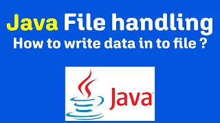 2 File Writing in Java Made Easy FileWriter BufferedWriter Tutorial Java tutorial