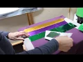 Heat Transfer Foil - How to Make a Mardi Gras Color Block Shirt