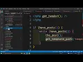 CTEC 227 Part 8 - Creating a Template Part in Your WordPress Theme