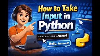 How to Take User Input in Python Input Function Beginner Tutorial