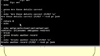 Debugging - Shell Scripting