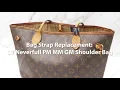 DIY Bag Strap Replacement Kit LV Neverfull PM MM GM Shoulder Bag
