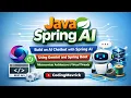 How to create AI Chatbot in Java Spring AI Gen AI Virtual Threads Spring Boot Project