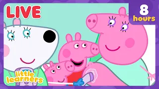 🔴 LIVE! Peppa Pig Learns About Life With Baby EVIE! 🍼🐷 | Peppa Pig Tales Full Episodes