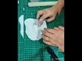 How to make Fondant 3D cloud Cake topper edible 3D Clouds 3D clouds Tutorial