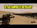 Download Lagu 500 Peasants vs 50 Battanian Fian Champions - Mount \u0026 Blade 2: Bannerlord