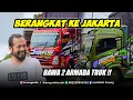 BERANGKAT KE JAKARTA ! DRAGMINI DAN KIMOCHI TETAP JADI PILIHAN ANDALAN TEAM SATU ! MELUNCUR DUA TRUK