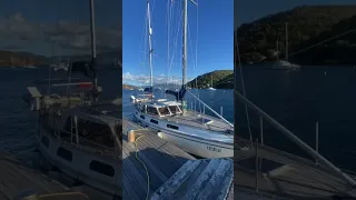 How do we check into a country if arriving by sailing boat? ⛵️📄 #sailing #boatlife #travel