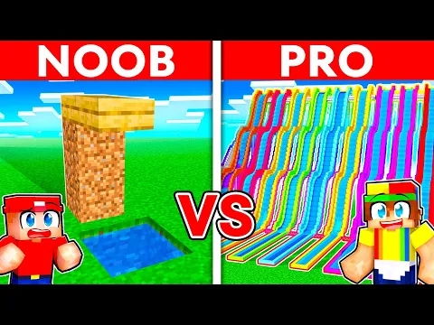 Download MP3 NOOB vs PRO: WATER PARK Build Challenge in Minecraft!