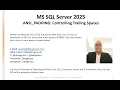 MS SQL Server Shorts English ANSI - PADDING Controlling Trailing Spaces
