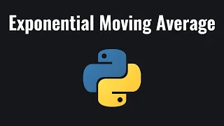 How To Calculate The Exponential Moving Average EMA Python Pandas