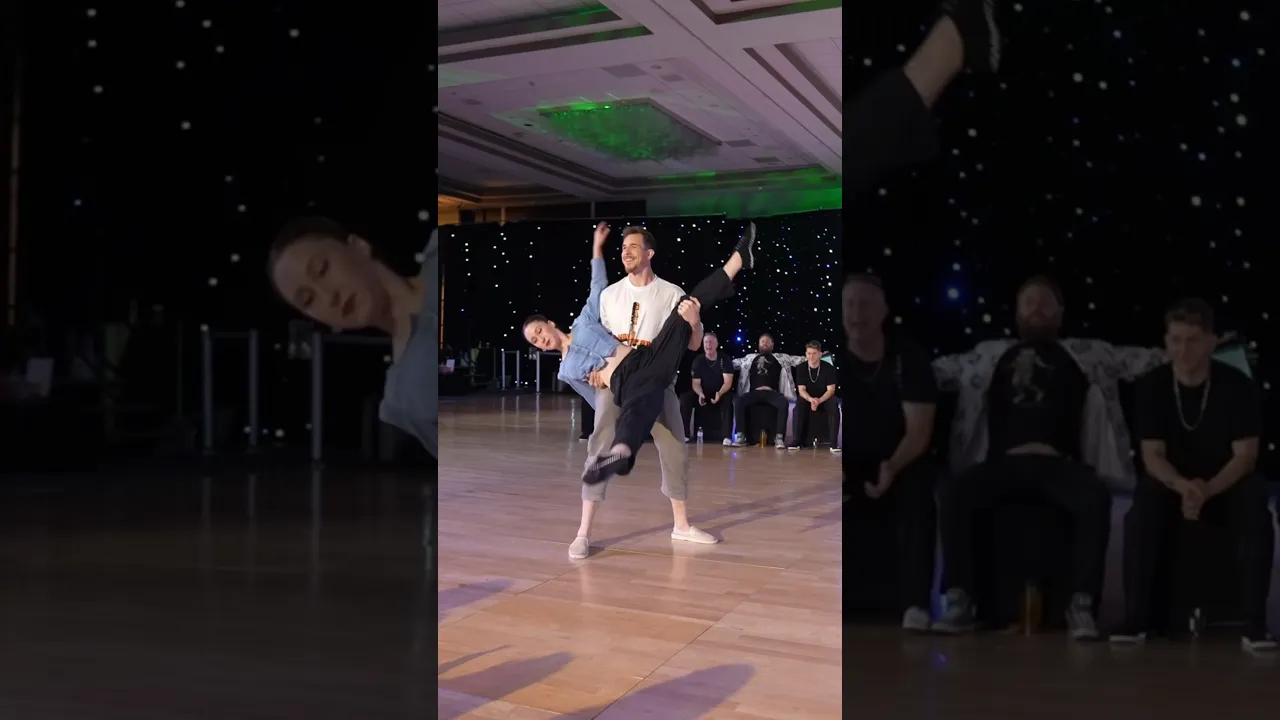 Magical West Coast Swing ✨ Sean & Victoria #dance #westcoastswing