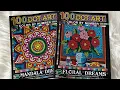 100 Dot Art Mandala Dreams Floral Dreams Color By Number Coloring Book Sen Ong Flip Through
