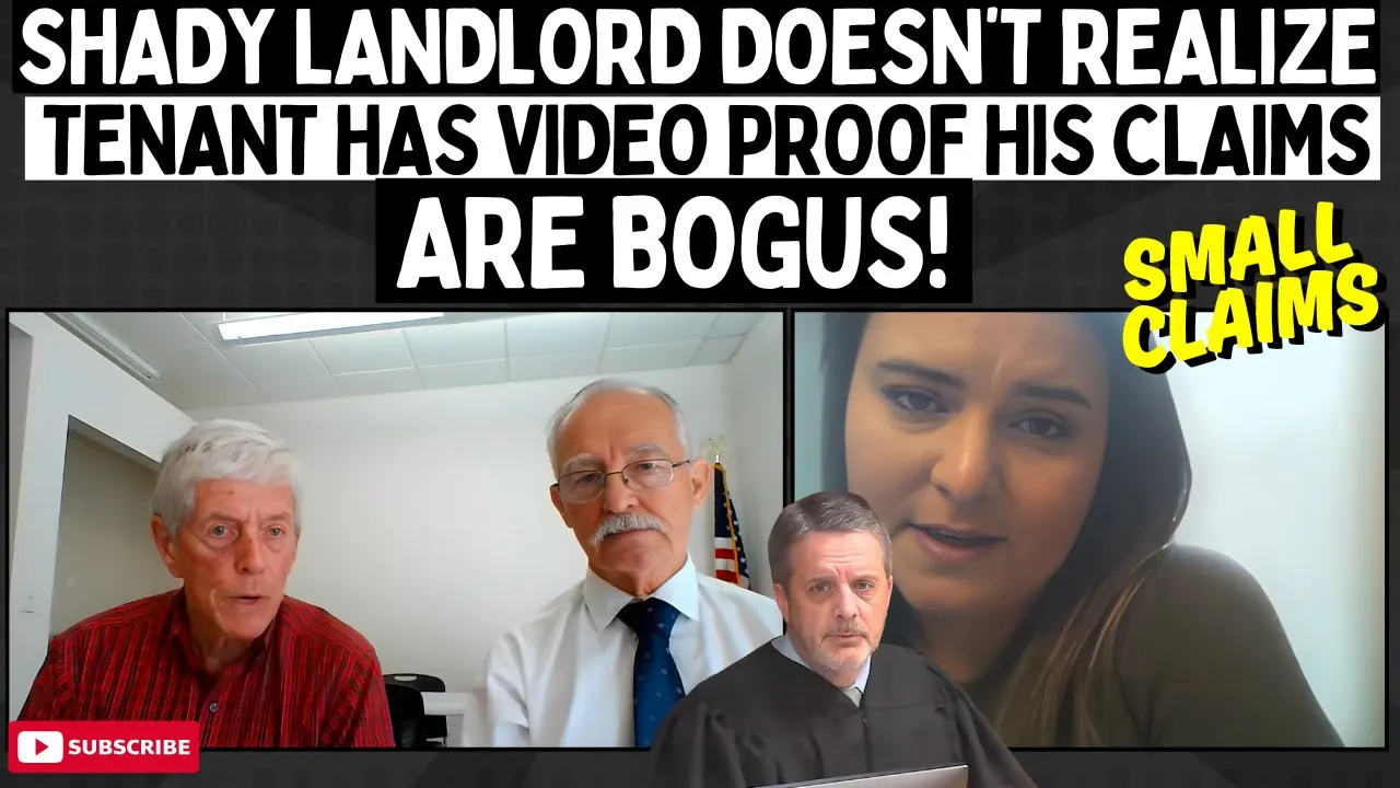 Shady Landlord Doesn’t Realize Tenant Has Video PROOF His Claims Are Bogus!