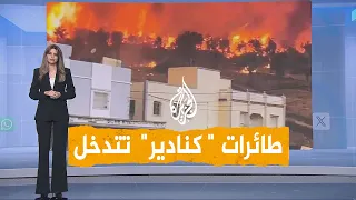 شبكات طائرات كنادير تتدخل بالمغرب لإخماد حرائق مهولة في شفشاون 