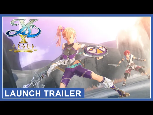 Ys X: Proud Nordics - Launch Trailer (Nintendo Switch 2, PS5, PC)