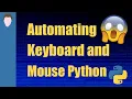 Automating Keyboard and Mouse Input with Python PyAutoGui