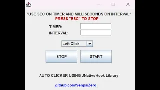 Java Simple Auto Clicker Source Code