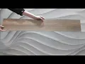 Product Close Up Vinyl Oak Latte Wood Effect Self Adhesive Wall Panels