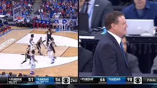 Kansas Jayhawks Unreal 45-15 Run vs Purdue Boilermakers March 23 2017 UNCUT